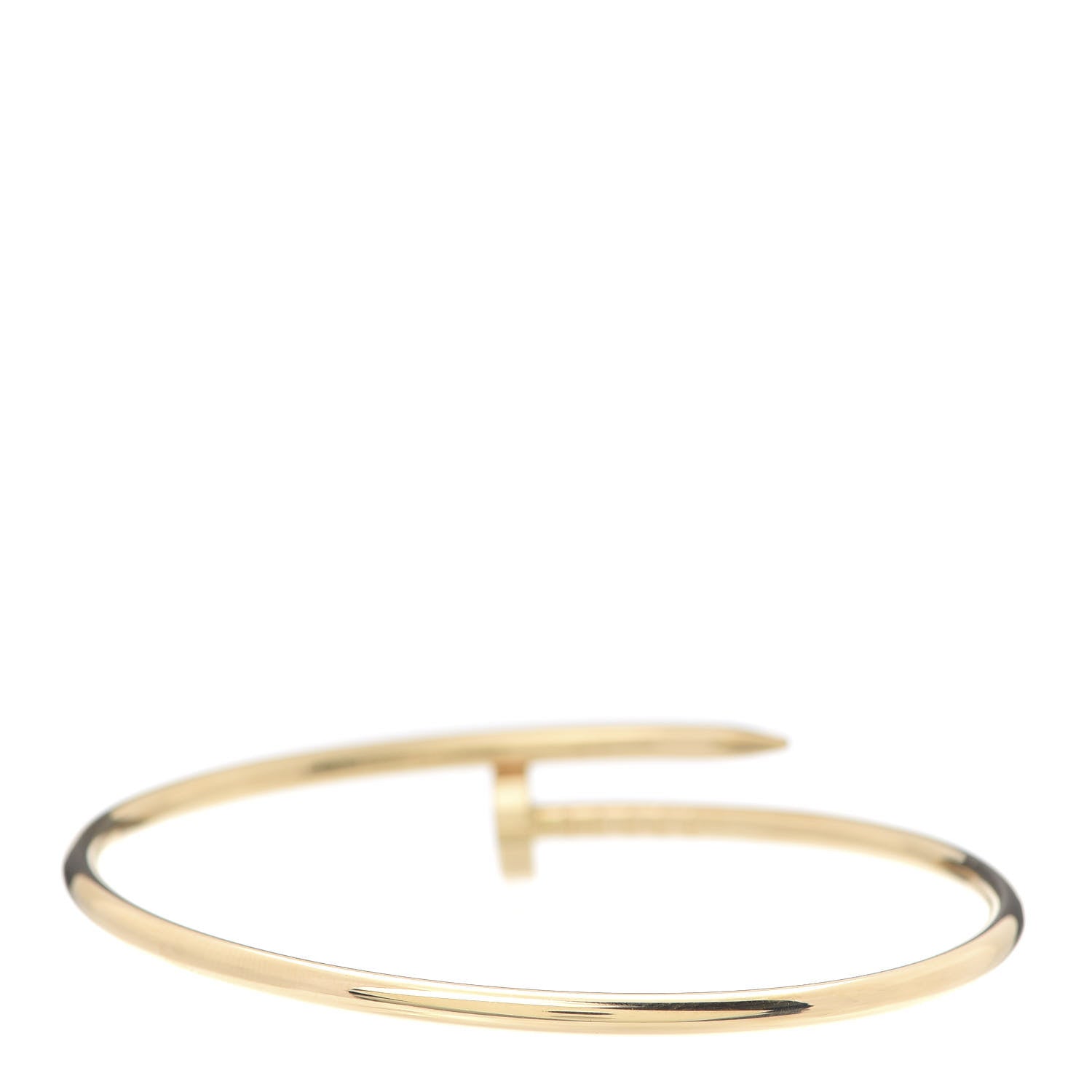 Cartier 18K Yellow Gold Small Juste Un Clou Bracelet 15 3 of 5