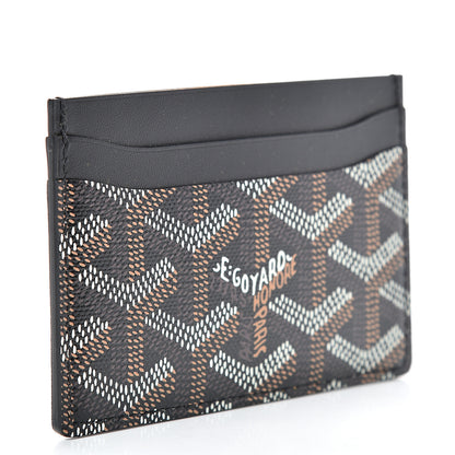Goyard Goyardine Saint Sulpice Card Holder Black 2 of 6