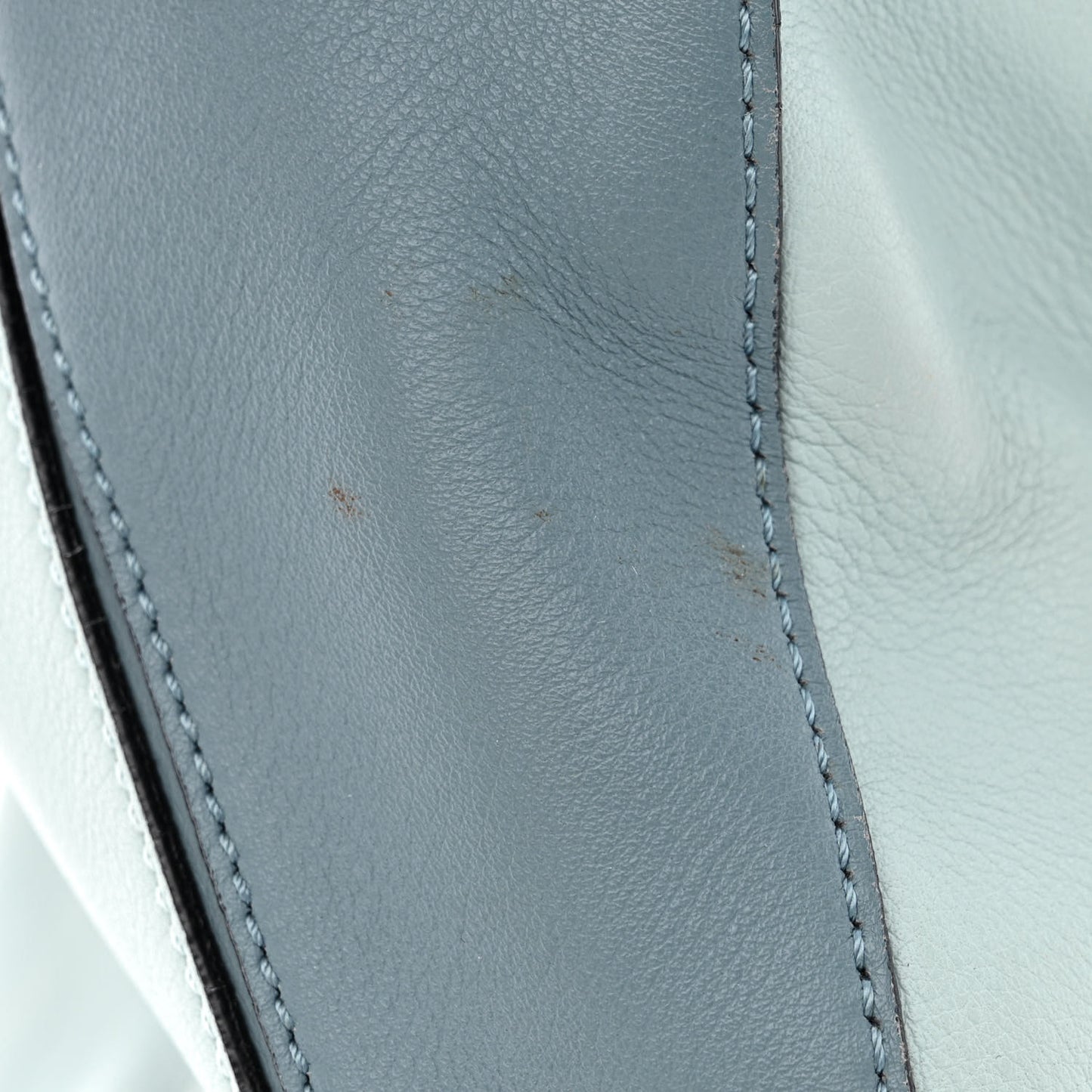 Calfskin Medium Puzzle Bag Aqua