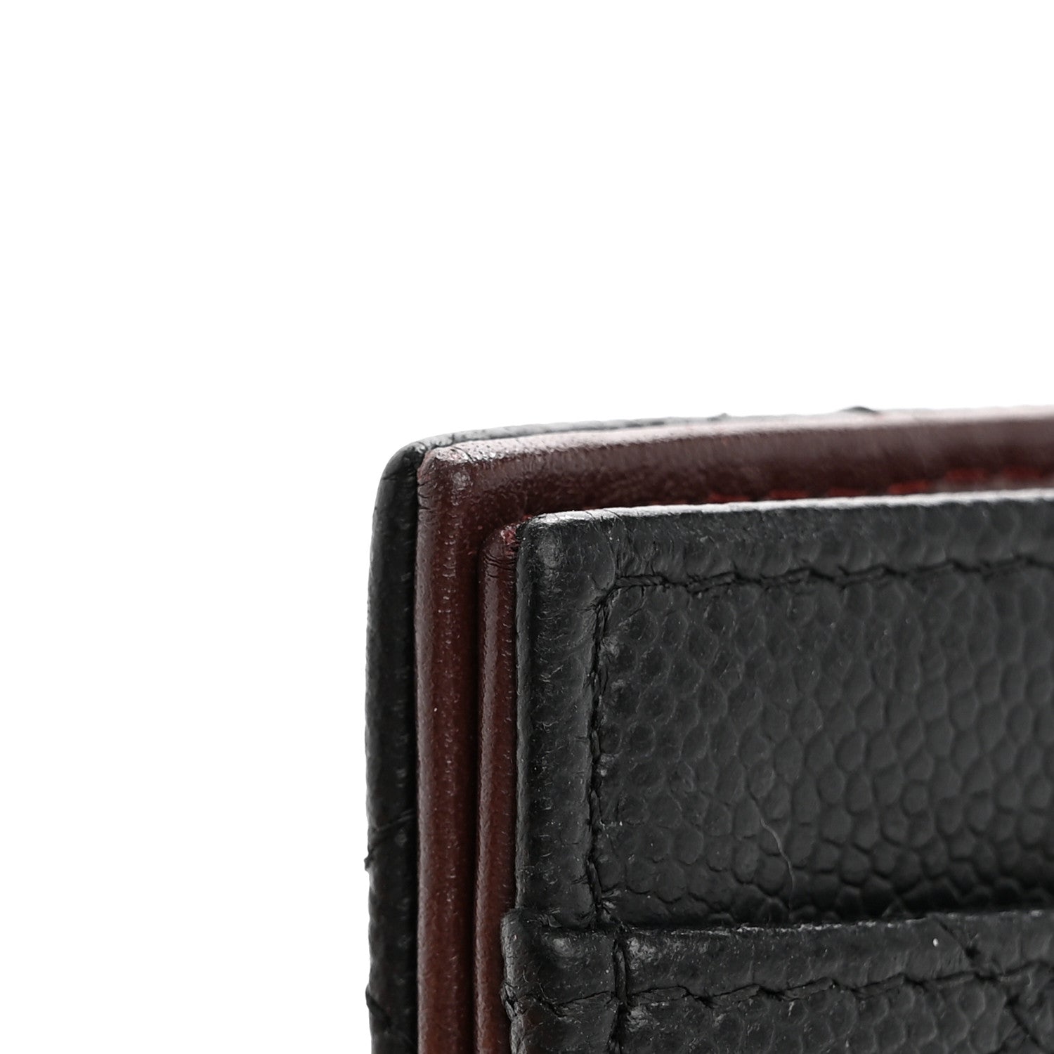 Chanel Caviar Quilted Card Holder Wallet Black 11 of 12