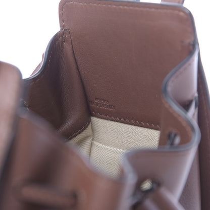 Loewe Calfskin Mini Hammock Shoulder Bag Brunette 7 of 10
