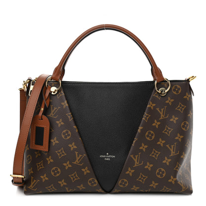 Louis Vuitton Monogram V Tote MM Black 1 of 9