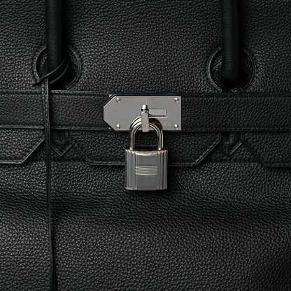 Hermes Togo HAC Travel Birkin 50 Black 7 of 11
