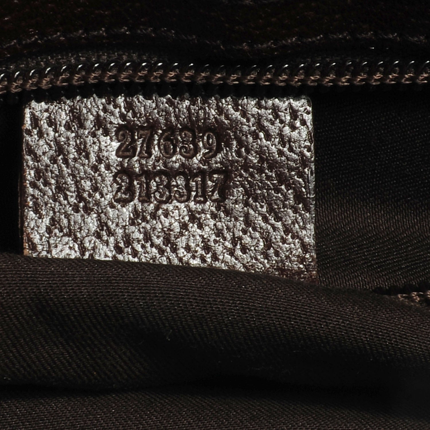 Gucci GG Monogram Messenger Crossbody Bag Brown 7 of 7