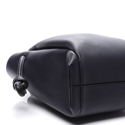 Loewe Calfskin Small Flamenco Knot Bag Midnight Blue Black 6 of 9