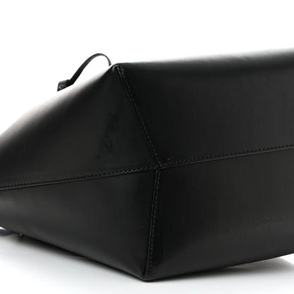 Mansur Gavriel Vegetable Tanned Calfskin Bucket Bag Black Flamma 9 of 15