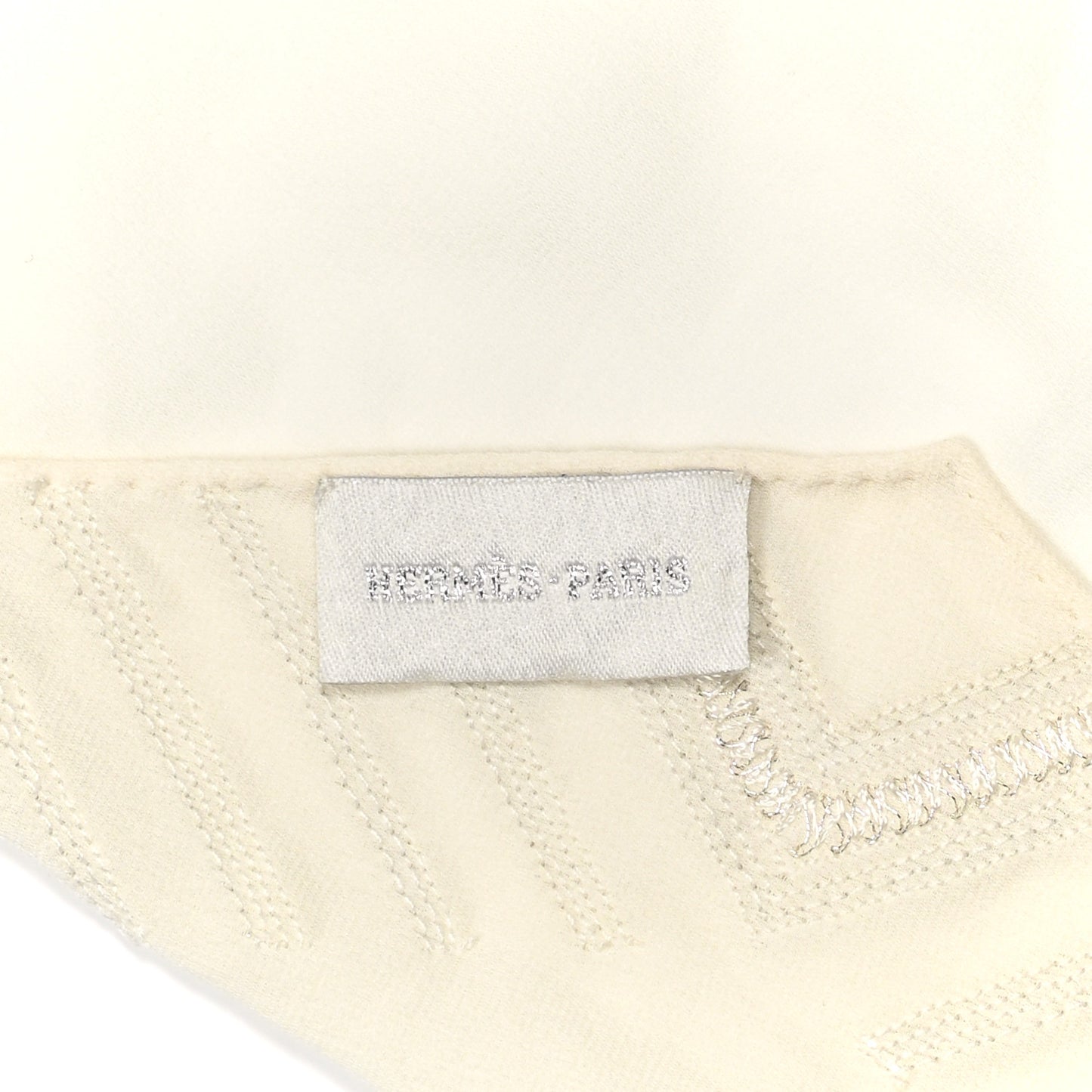 Silk Beaded Losange Scarf GM