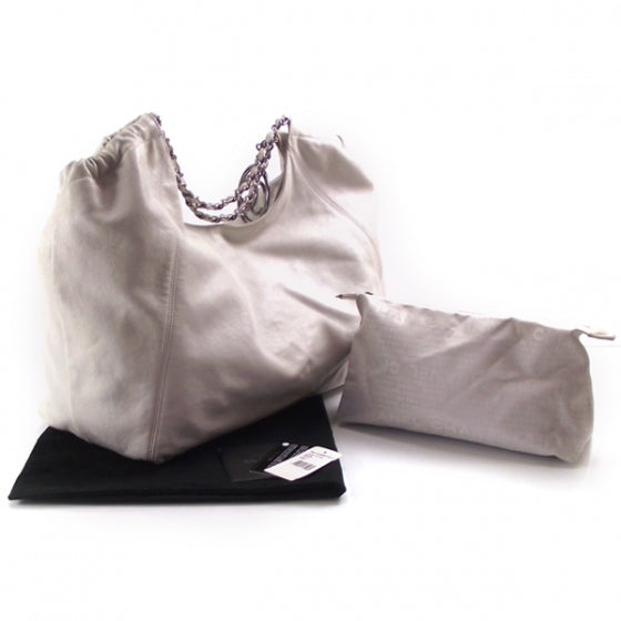 Caviar Coco Cabas White