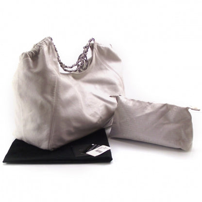 Chanel Caviar Coco Cabas White 3 of 13