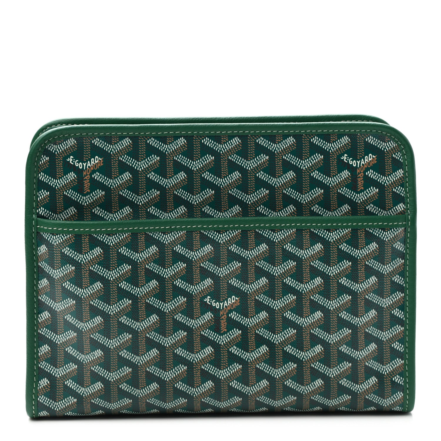 Goyard Goyardine Jouvence Toiletry Pouch Green 1 of 6