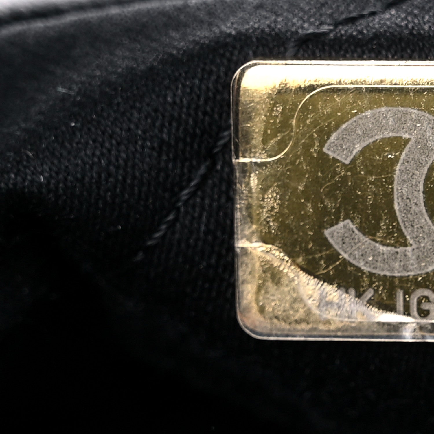 Chanel Shiny Calfskin Quilted Chanel 22 Black 8 of 10
