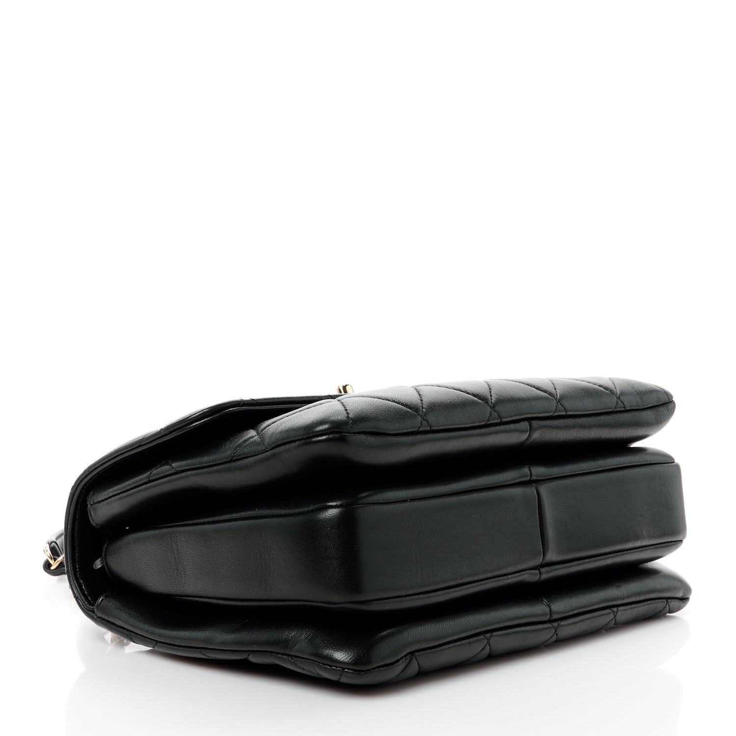 Chanel Lambskin Quilted Small Trendy CC Dual Handle Flap Bag Black 4 of 13