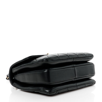 Chanel Lambskin Quilted Small Trendy CC Dual Handle Flap Bag Black 4 of 13