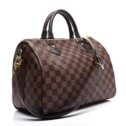 Louis Vuitton Damier Ebene Speedy Bandouliere 30 3 of 11