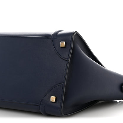 Celine Smooth Calfskin Mini Luggage Ink 10 of 17