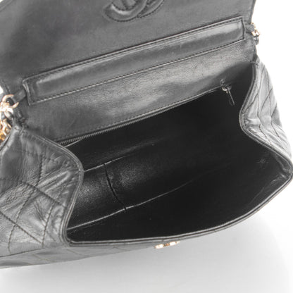 Chanel Lambskin Quilted Small Tassel Flap Black 5 of 8