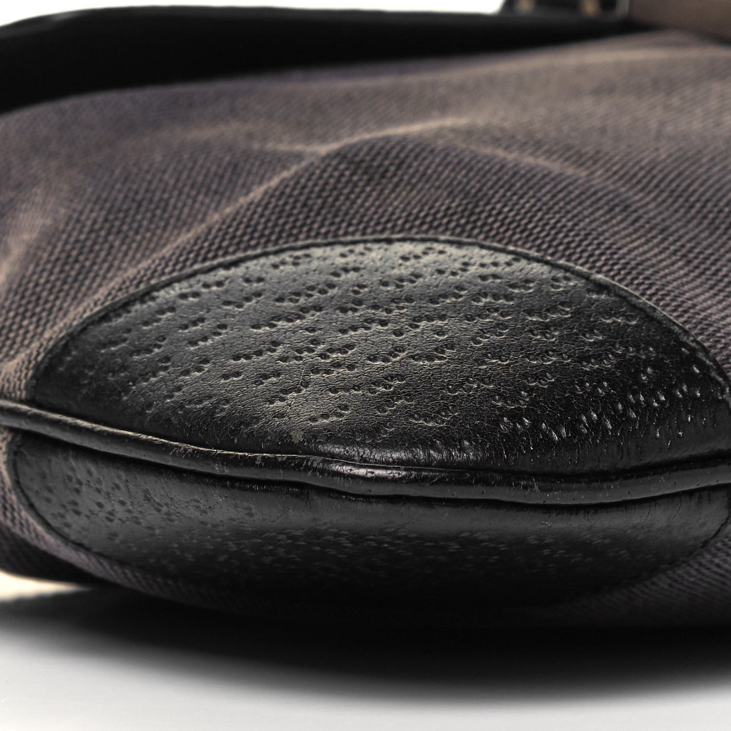 Calfskin Bamboo Handle Jackie O Hobo Black