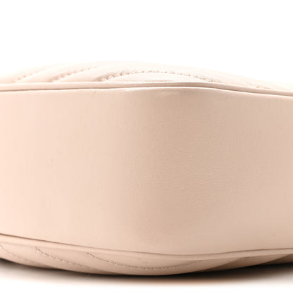 Saint Laurent Calfskin Matelasse Monogram Lou Camera Bag Washed Light Pink 10 of 14