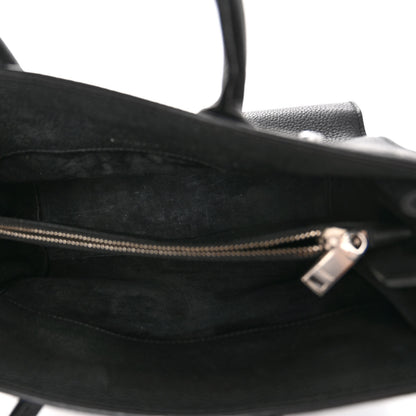 Saint Laurent Grained Calfskin Baby Sac De Jour Souple Black 5 of 9