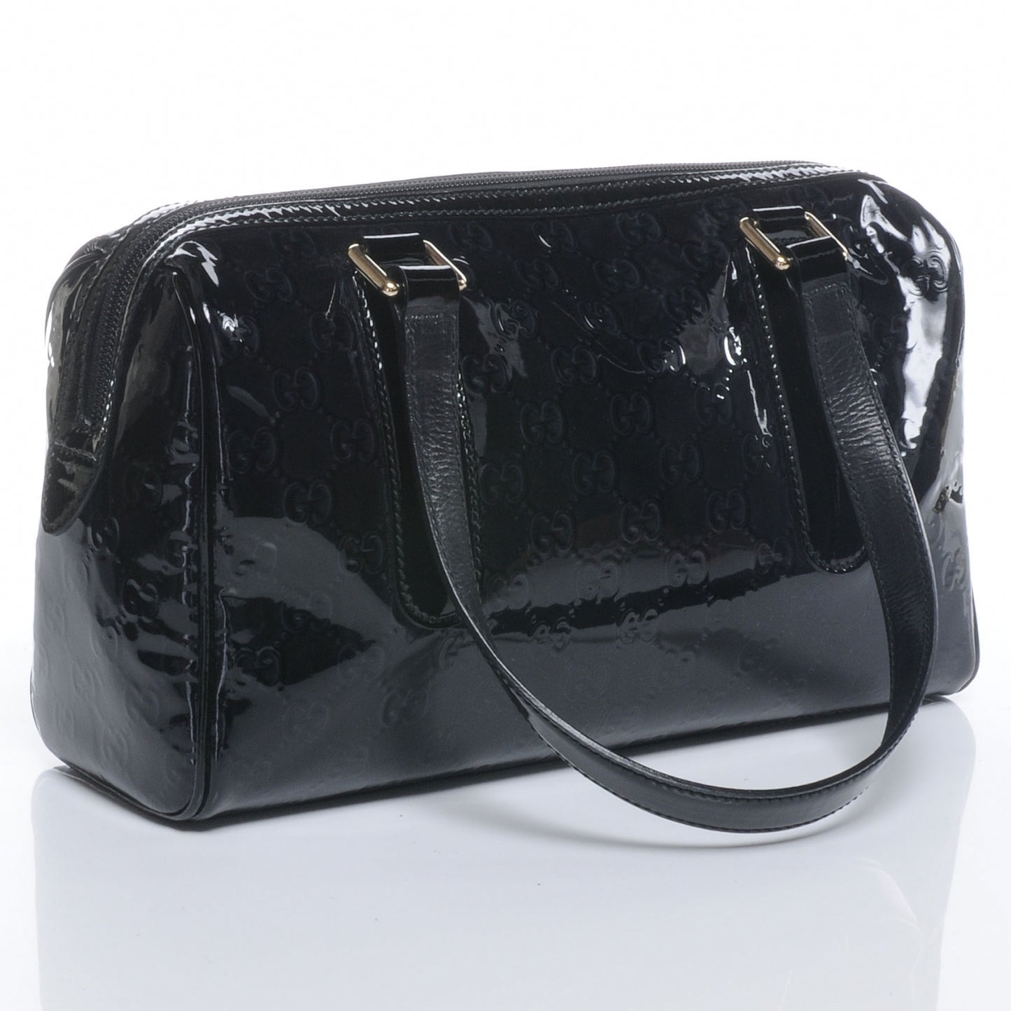 Patent Guccissima Boston Black