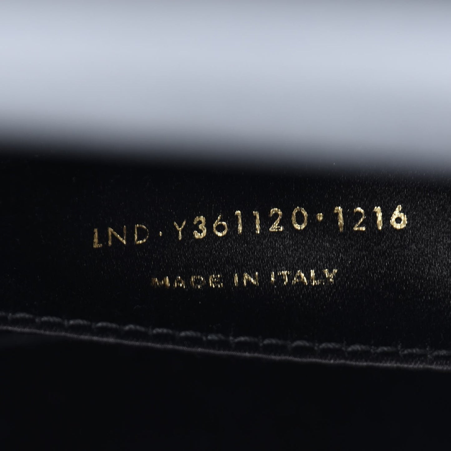Calfskin Monogram Large Belle De Jour Clutch Black