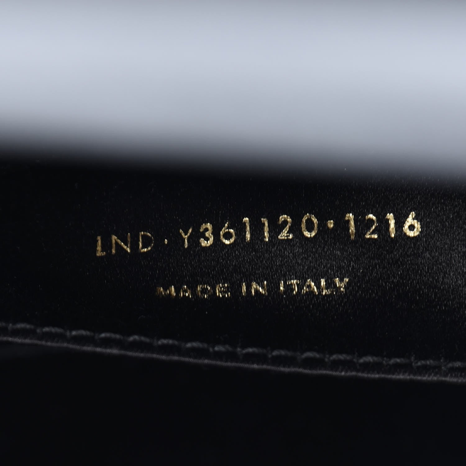Saint Laurent Calfskin Monogram Large Belle De Jour Clutch Black 7 of 7
