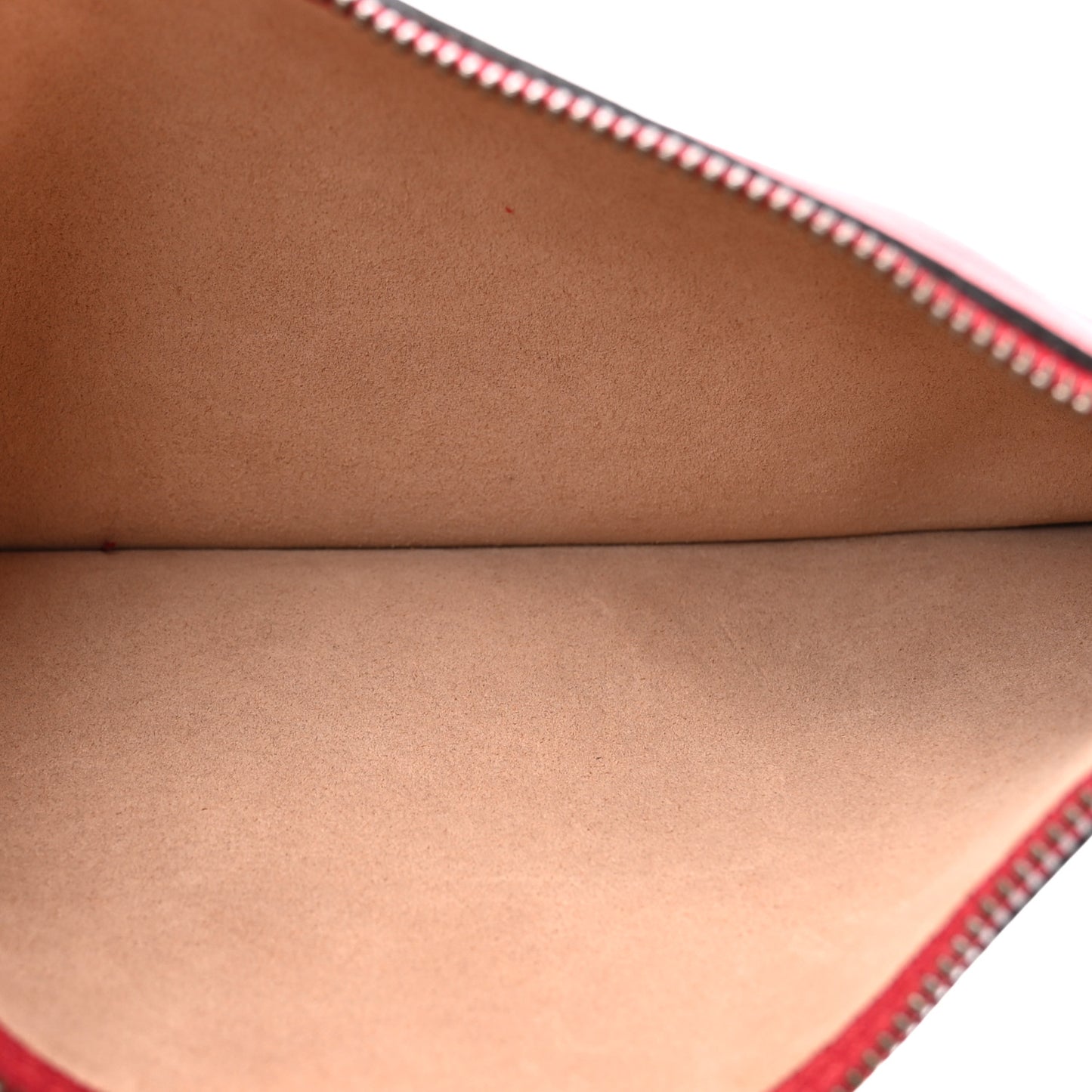 Soft Suede Web Large Jackie Hobo Red