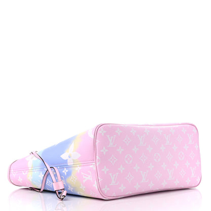 Louis Vuitton Monogram Escale Neverfull MM Pastel 5 of 11
