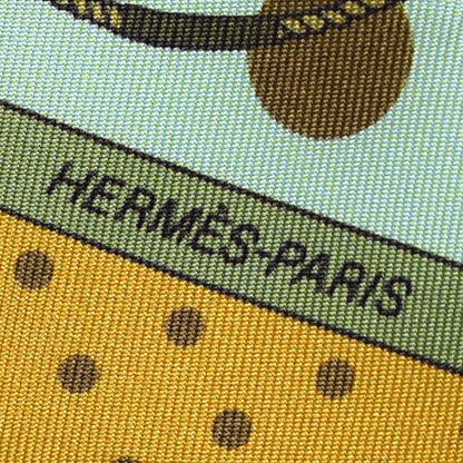 Hermes Silk Clic-Clac A Pois Twilly 3 of 5