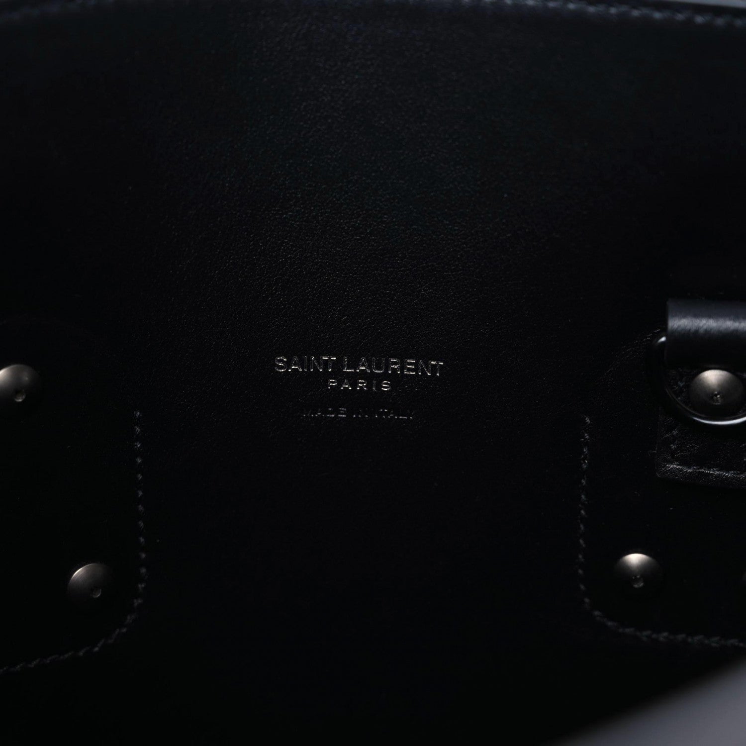 Saint Laurent Grained Calfskin Small Sac De Jour Fog 7 of 12