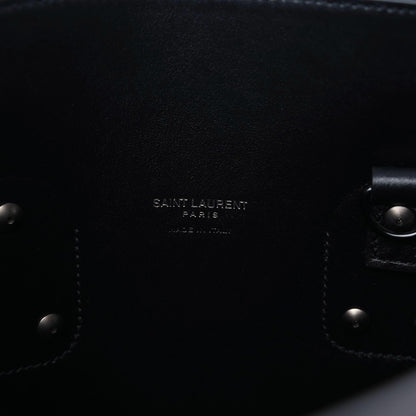 Saint Laurent Grained Calfskin Small Sac De Jour Fog 7 of 12