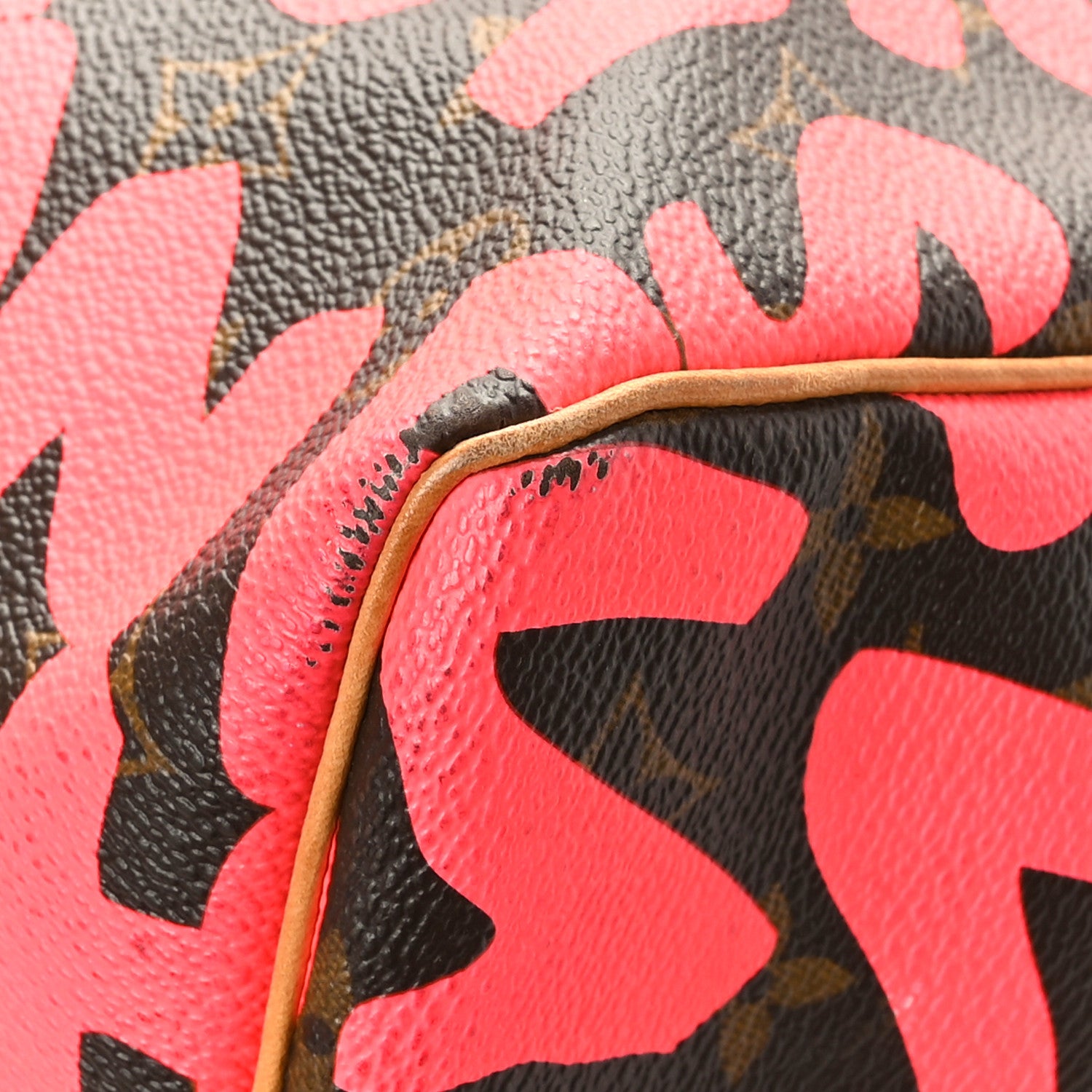 Louis Vuitton Monogram Graffiti Keepall 50 Fuchsia 8 of 10