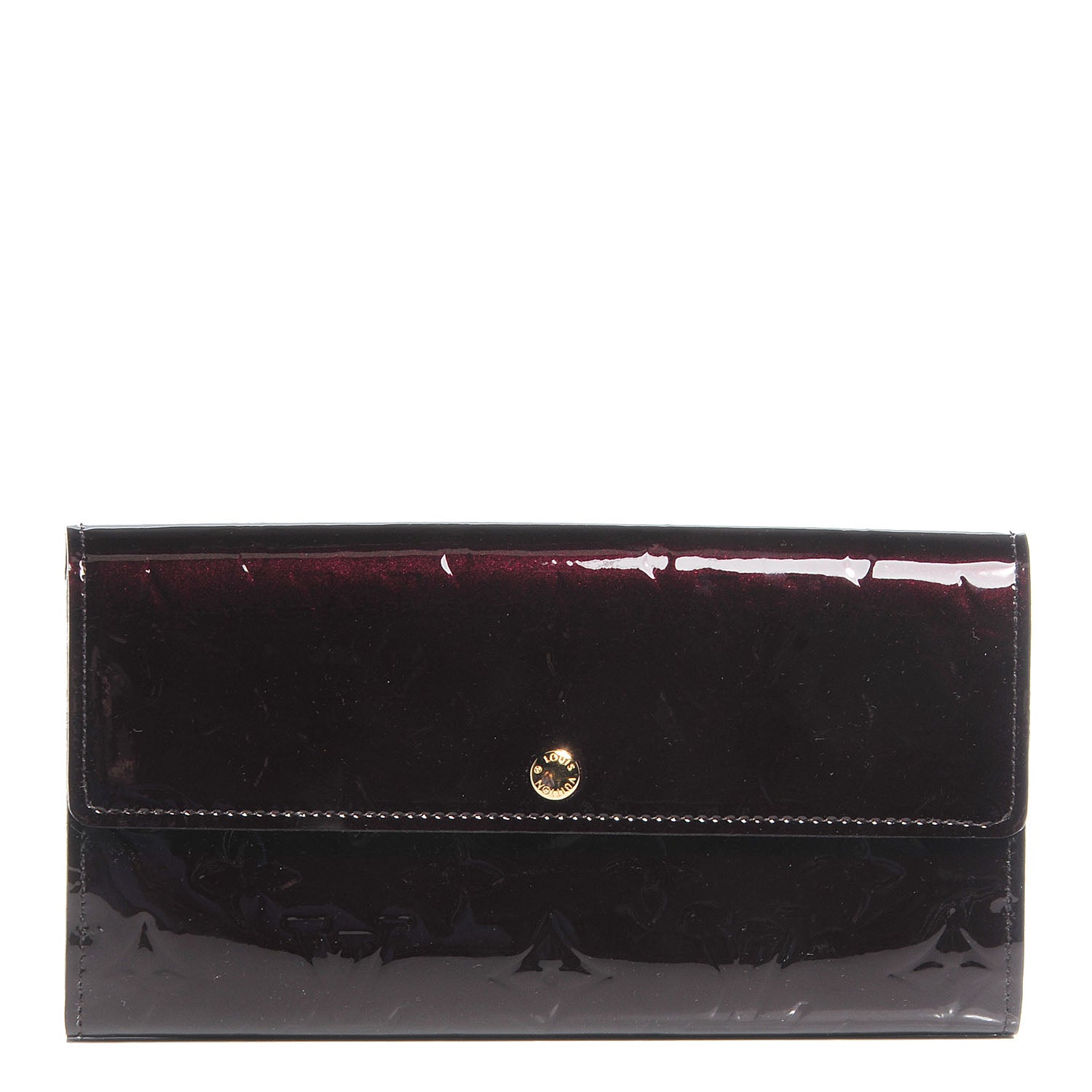 Louis Vuitton Vernis Sarah Wallet Amarante 8 of 14