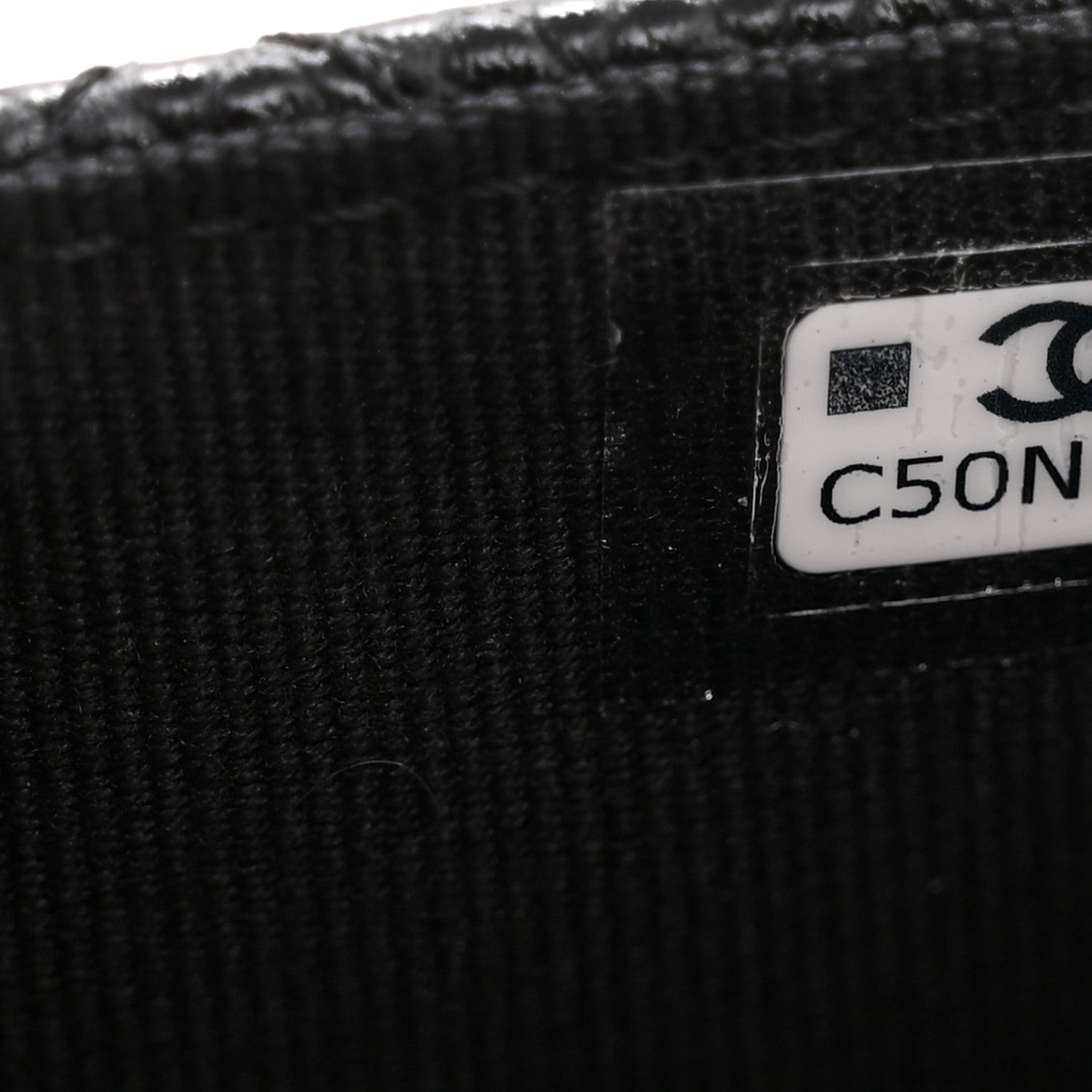 Chanel Caviar Quilted Flap Card Holder Wallet Black 8 of 9