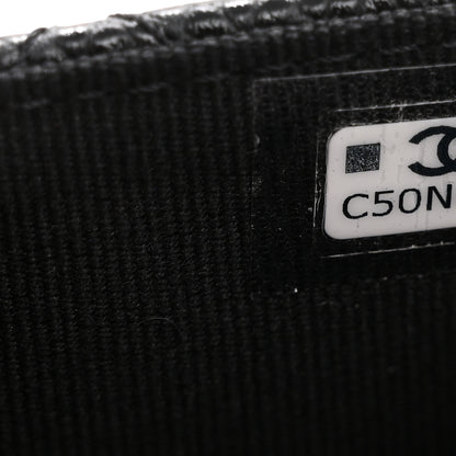 Chanel Caviar Quilted Flap Card Holder Wallet Black 8 of 9