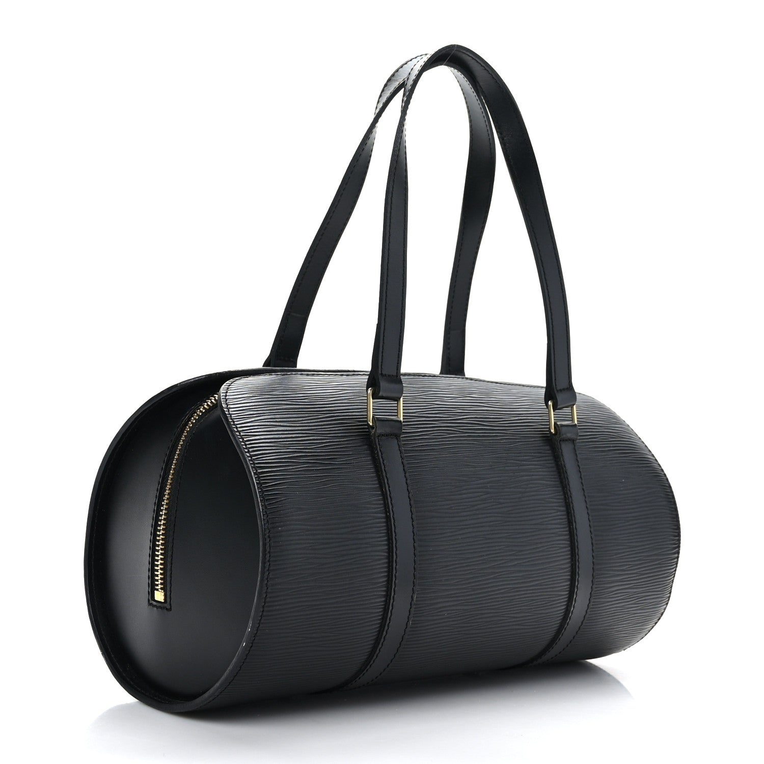 Louis Vuitton Epi Soufflot Black 3 of 9