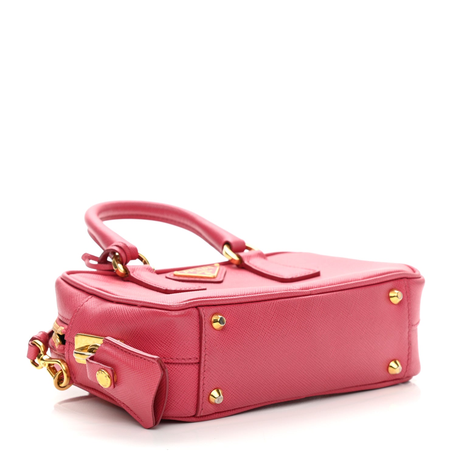 Prada Saffiano Lux Mini Top Handle Crossbody Bag Tamaris 4 of 16