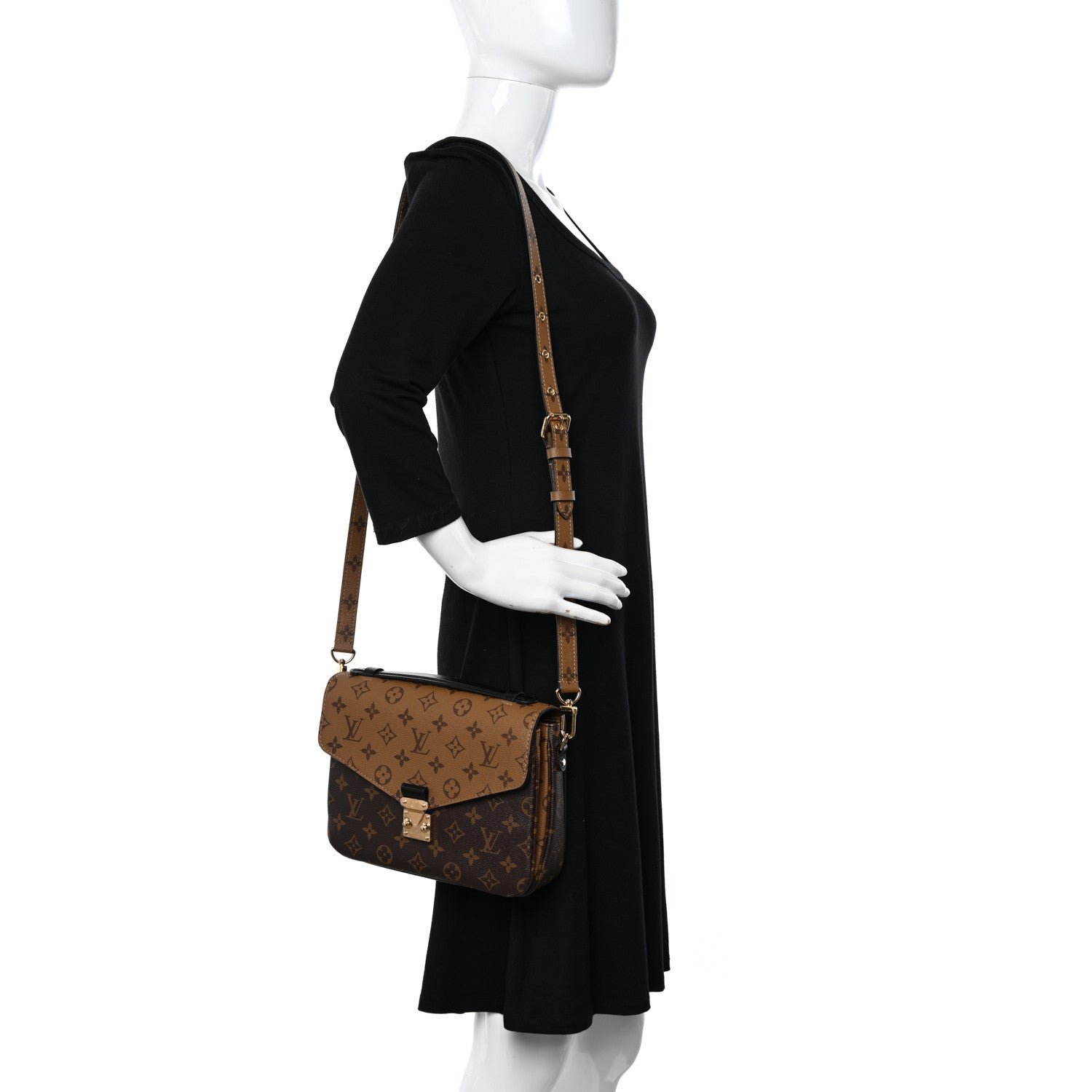 Louis Vuitton Reverse Monogram Pochette Metis 2 of 10