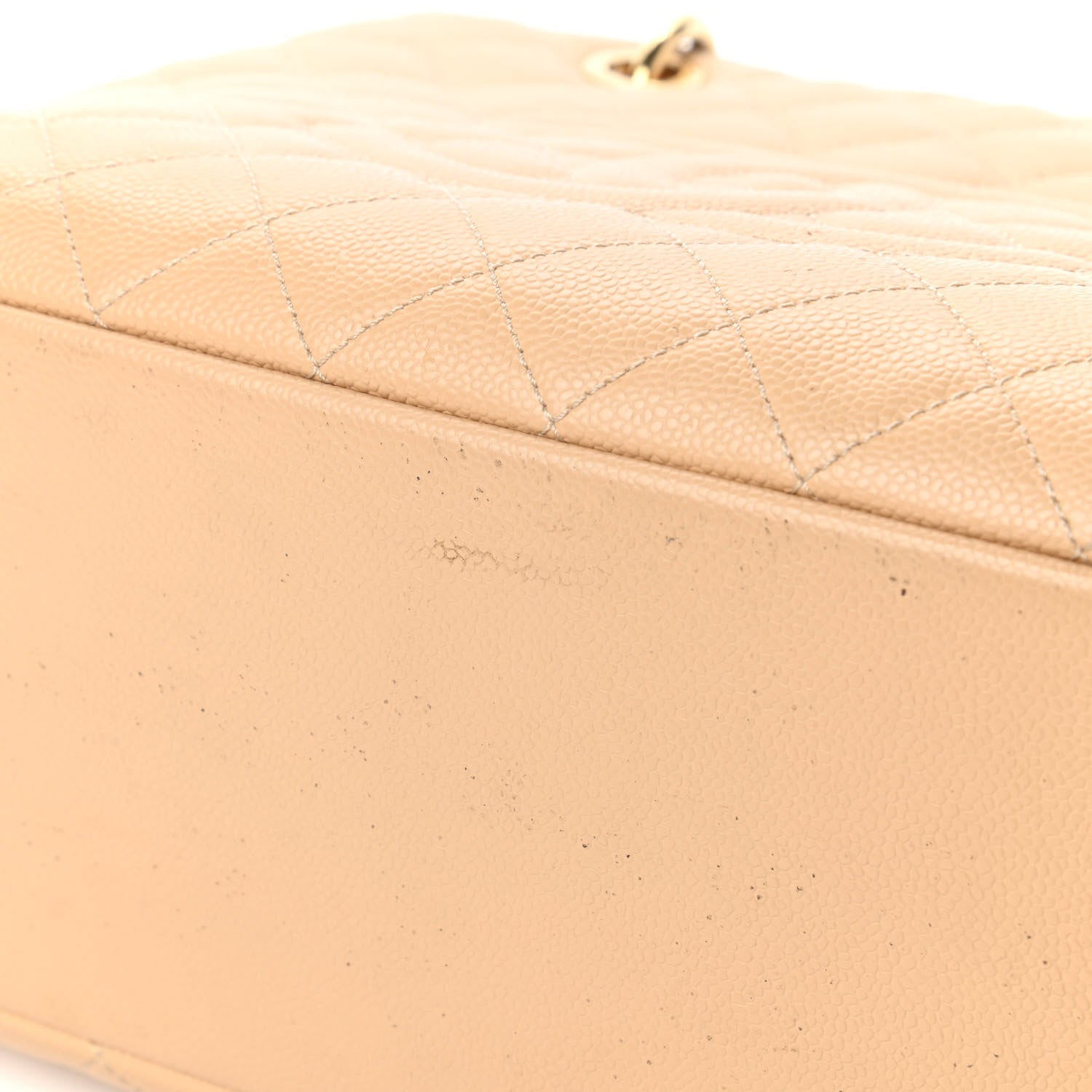 Chanel Caviar Quilted Grand Shopping Tote GST Beige Clair 12 of 12