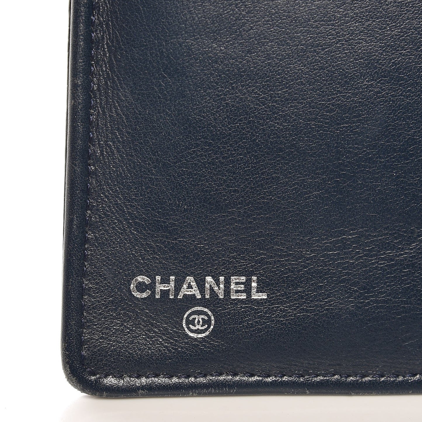 Caviar Timeless CC Yen Wallet Navy