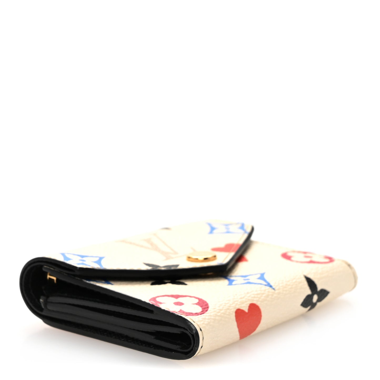 Game On Monogram Zoe Wallet White