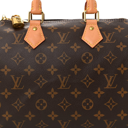 Louis Vuitton Monogram Speedy Bandouliere 25 8 of 10