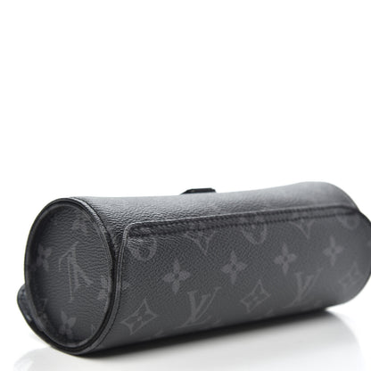 Louis Vuitton Monogram Eclipse 3 Watch Travel Case 4 of 11