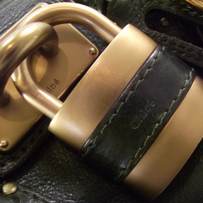 Chloe Leather Medium Paddington Satchel Kaki 11 of 17