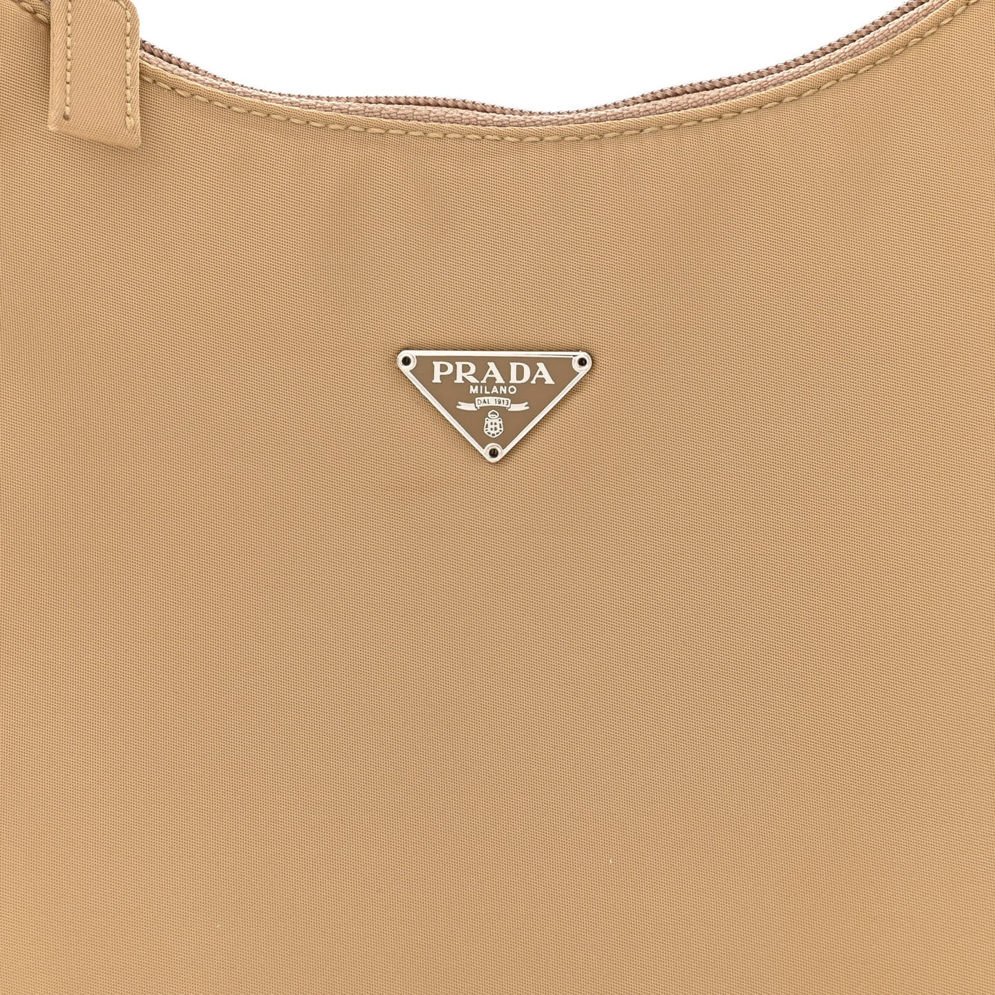 Tessuto Nylon Sport Mini Shoulder Bag Cammello