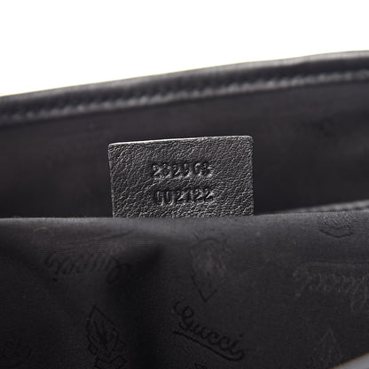 Gucci Guccissima Medium GG Twins Shoulder Bag Black 7 of 14