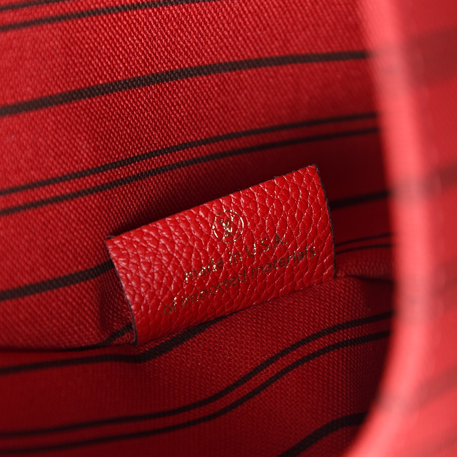 Louis Vuitton Empreinte Pochette Metis Scarlet 7 of 11