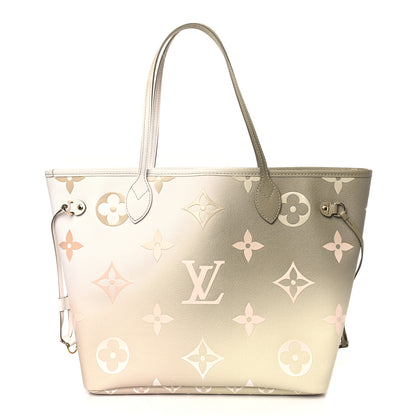 Louis Vuitton Monogram Giant Spring In The City Neverfull MM Sunset Kaki 1 of 10