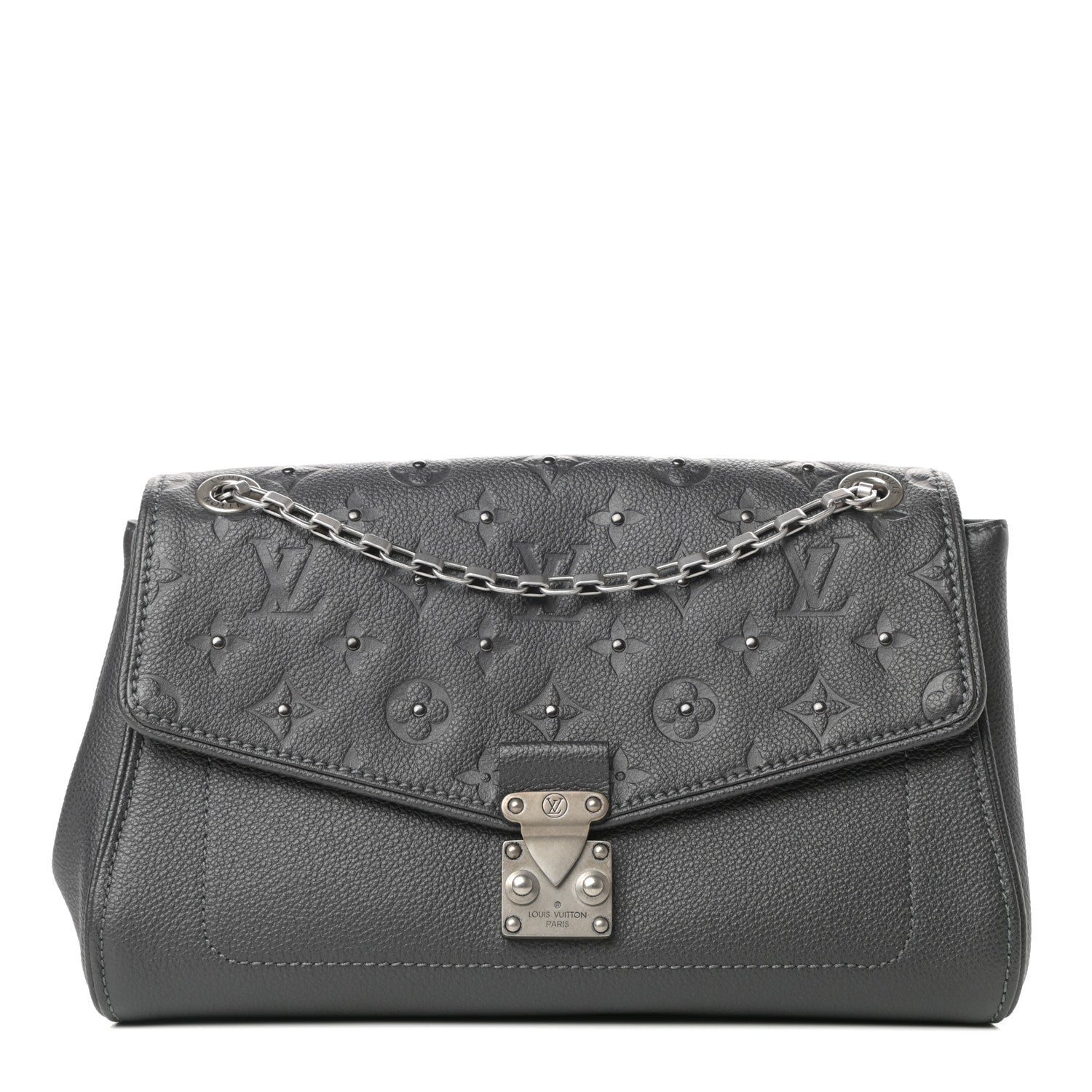 Louis Vuitton Empreinte Studded Saint-Germain PM Platine 1 of 9