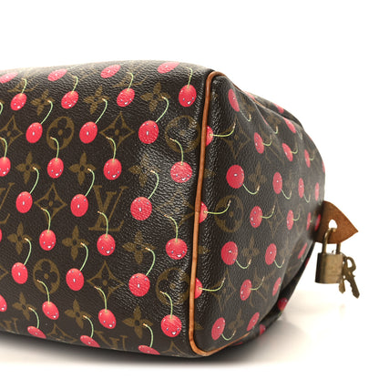 Louis Vuitton Monogram Cerises Speedy 25 10 of 10